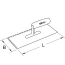 KS-TOOLS BRONZEplus Glättkelle 120 mm