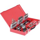 KS-TOOLS HSS Gewindeschneidwerkzeug-Satz, 44-tlg.