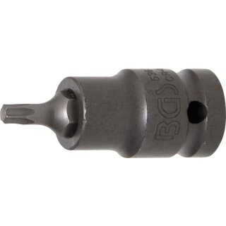 BGS technic Kraft-Bit-Einsatz | Antrieb Innenvierkant 12,5 mm (1/2") | T-Profil (für Torx) T27