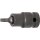 BGS technic Kraft-Bit-Einsatz | Antrieb Innenvierkant 12,5 mm (1/2") | T-Profil (für Torx) T27