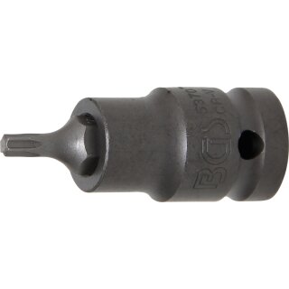 BGS technic Kraft-Bit-Einsatz | Antrieb Innenvierkant 12,5 mm (1/2") | T-Profil (für Torx) T25