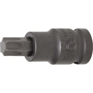BGS technic Kraft-Bit-Einsatz | Antrieb Innenvierkant 12,5 mm (1/2") | T-Profil (für Torx) T55