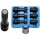BGS technic Kraft-Bit-Einsatz-Satz | Antrieb Innenvierkant 12,5 mm (1/2") | Innenvielzahn (für XZN) M14 - M18 | 6-tlg.
