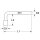 KS-TOOLS BRONZEplus 6-kant-Steckschlüssel gewinkelt 50 mm