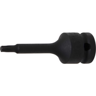 BGS technic Kraft-Bit-Einsatz | Antrieb Innenvierkant 12,5 mm (1/2") | T-Profil (für Torx) T30