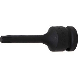 BGS technic Kraft-Bit-Einsatz | Antrieb Innenvierkant 12,5 mm (1/2") | T-Profil (für Torx) T45