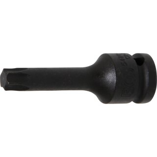 BGS technic Kraft-Bit-Einsatz | Antrieb Innenvierkant 12,5 mm (1/2") | T-Profil (für Torx) T55