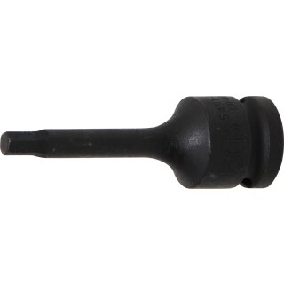 BGS technic Kraft-Bit-Einsatz | Antrieb Innenvierkant 12,5 mm (1/2") | Innensechskant 6 mm