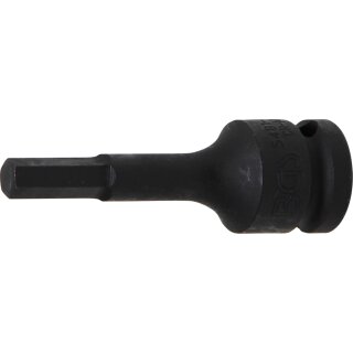 BGS technic Kraft-Bit-Einsatz | Antrieb Innenvierkant 12,5 mm (1/2") | Innensechskant 8 mm