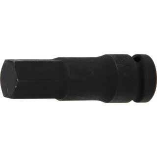 BGS technic Kraft-Bit-Einsatz | Antrieb Innenvierkant 12,5 mm (1/2") | Innensechskant 19 mm