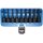 BGS technic Kraft-Bit-Einsatz-Satz | Antrieb Innenvierkant 12,5 mm (1/2") | Keil-Profil (für Ribe) M5 - M14 | 9-tlg.