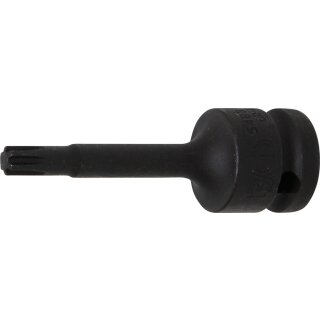 BGS technic Kraft-Bit-Einsatz | Antrieb Innenvierkant 12,5 mm (1/2") | Keil-Profil (für RIBE) M7