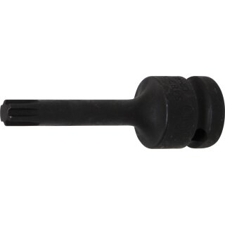 BGS technic Kraft-Bit-Einsatz | Antrieb Innenvierkant 12,5 mm (1/2") | Keil-Profil (für RIBE) M9