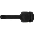 BGS technic Kraft-Bit-Einsatz | Antrieb Innenvierkant 12,5 mm (1/2") | Keil-Profil (für RIBE) M9