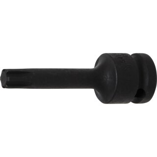 BGS technic Kraft-Bit-Einsatz | Antrieb Innenvierkant 12,5 mm (1/2") | Keil-Profil (für RIBE) M10