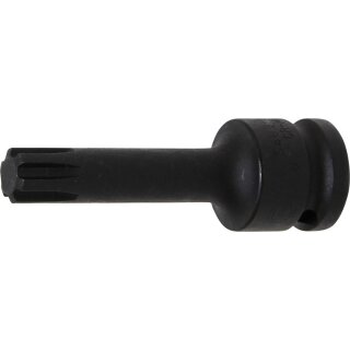 BGS technic Kraft-Bit-Einsatz | Antrieb Innenvierkant 12,5 mm (1/2") | Keil-Profil (für RIBE) M12