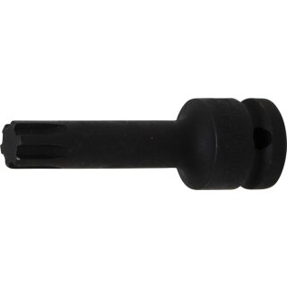 BGS technic Kraft-Bit-Einsatz | Antrieb Innenvierkant 12,5 mm (1/2") | Keil-Profil (für RIBE) M13