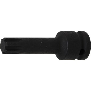 BGS technic Kraft-Bit-Einsatz | Antrieb Innenvierkant 12,5 mm (1/2") | Keil-Profil (für RIBE) M14