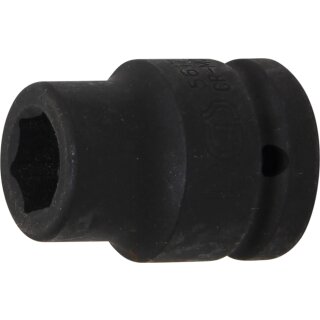 BGS technic Kraft-Steckschlüssel-Einsatz Sechskant | Antrieb Innenvierkant 20 mm (3/4") | SW 17 mm