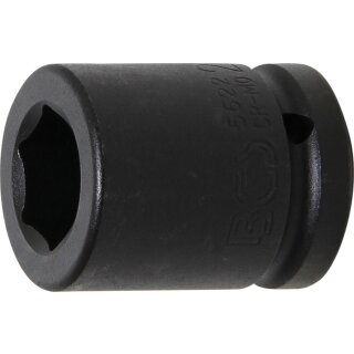 BGS technic Kraft-Steckschlüssel-Einsatz Sechskant | Antrieb Innenvierkant 20 mm (3/4") | SW 22 mm