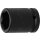 BGS technic Kraft-Steckschlüssel-Einsatz Sechskant | Antrieb Innenvierkant 20 mm (3/4") | SW 27 mm