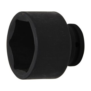 BGS technic Kraft-Steckschlüssel-Einsatz Sechskant | Antrieb Innenvierkant 20 mm (3/4") | SW 60 mm