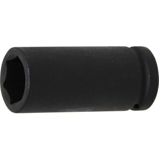 BGS technic Kraft-Steckschlüssel-Einsatz Sechskant, tief | Antrieb Innenvierkant 20 mm (3/4") | SW 26 mm