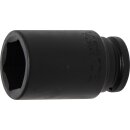 BGS technic Kraft-Steckschlüssel-Einsatz Sechskant, tief | Antrieb Innenvierkant 20 mm (3/4") | SW 36 mm