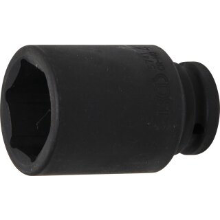 BGS technic Kraft-Steckschlüssel-Einsatz Sechskant, tief | Antrieb Innenvierkant 20 mm (3/4") | SW 41 mm