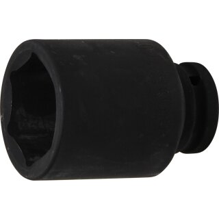 BGS technic Kraft-Steckschlüssel-Einsatz Sechskant, tief | Antrieb Innenvierkant 20 mm (3/4") | SW 46 mm