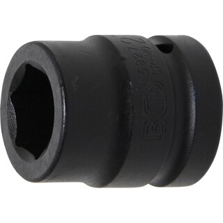 BGS technic Kraft-Steckschlüssel-Einsatz Sechskant | Antrieb Innenvierkant 25 mm (1") | SW 27 mm