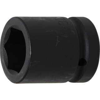 BGS technic Kraft-Steckschlüssel-Einsatz Sechskant | Antrieb Innenvierkant 25 mm (1") | SW 32 mm
