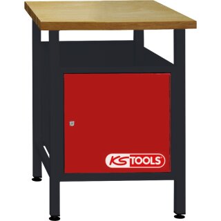 KS-TOOLS Werkbank mit 1 Tür, H840xB600xT600mm