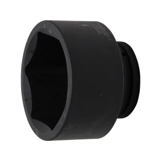 BGS technic Kraft-Steckschlüssel-Einsatz Sechskant | Antrieb Innenvierkant 25 mm (1") | SW 105 mm