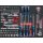 KS-TOOLS 1/4"+3/8“ SCS Steckschlüssel-Satz, 118-tlg. in 1/1 Systemeinlage