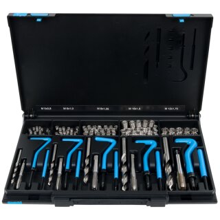 KS-TOOLS Nirostahl Gewinde-Reparatur-Satz M5-M12, 130-tlg.