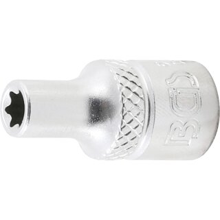 BGS technic Steckschlüssel-Einsatz E-Profil | Antrieb Innenvierkant 6,3 mm (1/4") | SW E5