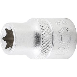 BGS technic Steckschlüssel-Einsatz E-Profil | Antrieb Innenvierkant 10 mm (3/8") | SW E10