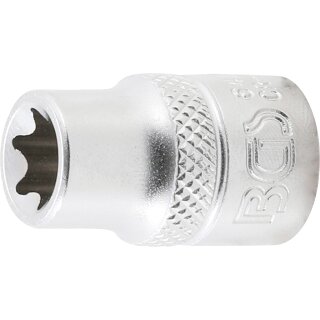 BGS technic Steckschlüssel-Einsatz E-Profil | Antrieb Innenvierkant 10 mm (3/8") | SW E11