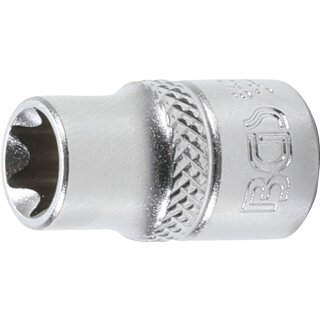 BGS technic Steckschlüssel-Einsatz E-Profil | Antrieb Innenvierkant 6,3 mm (1/4") | SW E10