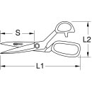 KS-TOOLS TITANplus Universalschere, 225mm