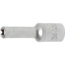 BGS technic Steckschlüssel-Einsatz E-Profil, tief | Antrieb Innenvierkant 12,5 mm (1/2") | SW E10