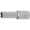 BGS technic Steckschlüssel-Einsatz E-Profil, tief | Antrieb Innenvierkant 12,5 mm (1/2") | SW E14