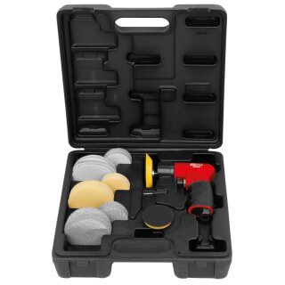 KS-TOOLS Mini-Druckluft-Exzenterschleifer-Satz, 63-tlg.