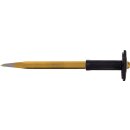 KS-TOOLS Spitzmeißel mit Handschutzgriff, 8-kant,...