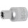 BGS technic Steckschlüssel-Einsatz E-Profil | Antrieb Innenvierkant 12,5 mm (1/2") | SW E10