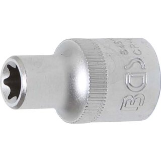 BGS technic Steckschlüssel-Einsatz E-Profil | Antrieb Innenvierkant 12,5 mm (1/2") | SW E11