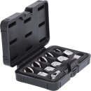 KS-TOOLS 3/8" Gelenk-Ringschlüssel-Stecknuss-Satz (offen), 7-tlg.
