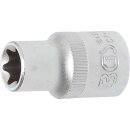 BGS technic Steckschlüssel-Einsatz E-Profil | Antrieb Innenvierkant 12,5 mm (1/2") | SW E14