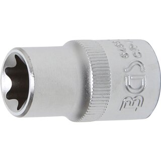 BGS technic Steckschlüssel-Einsatz E-Profil | Antrieb Innenvierkant 12,5 mm (1/2") | SW E16